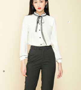 Slogan cotton print t-shirt