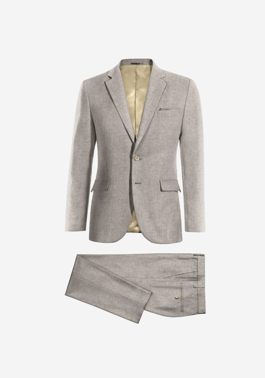 Beige Grey Suit - Image 2